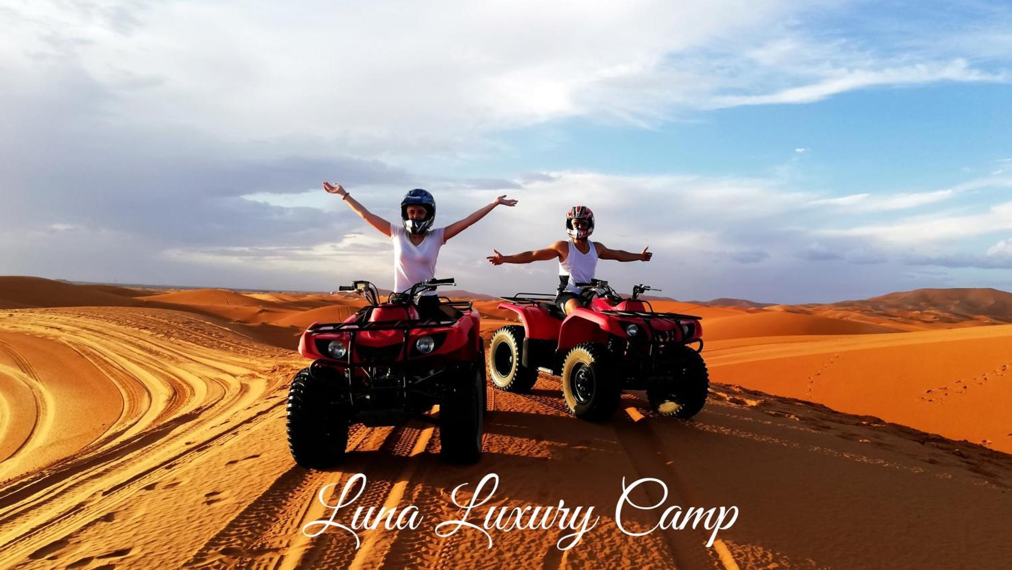 Отель Luna Luxury Camp Мерзуга Экстерьер фото