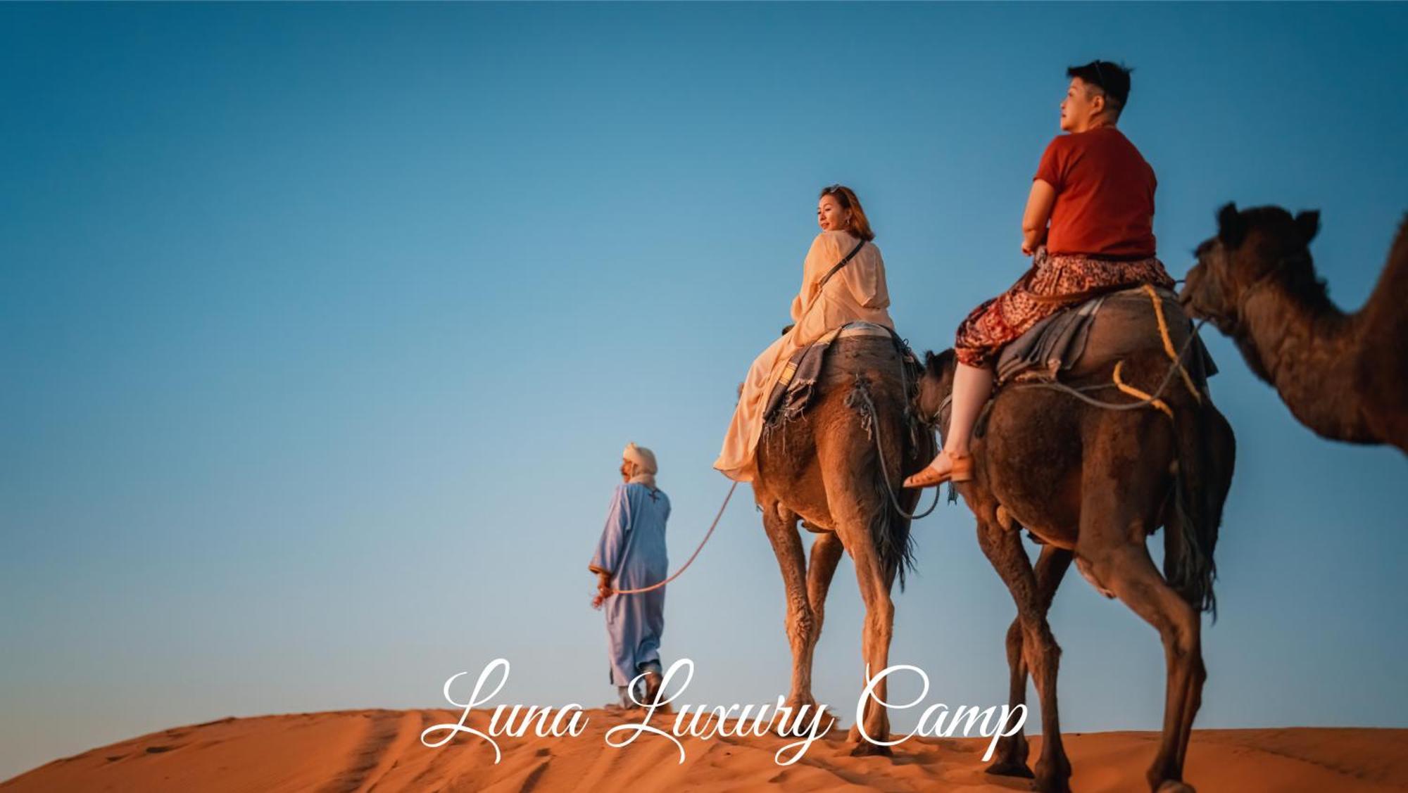 Отель Luna Luxury Camp Мерзуга Экстерьер фото